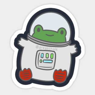 Astrofrog Sticker